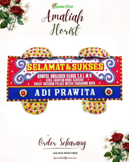 Papan Bunga Ucapan Selamat Karangrandu